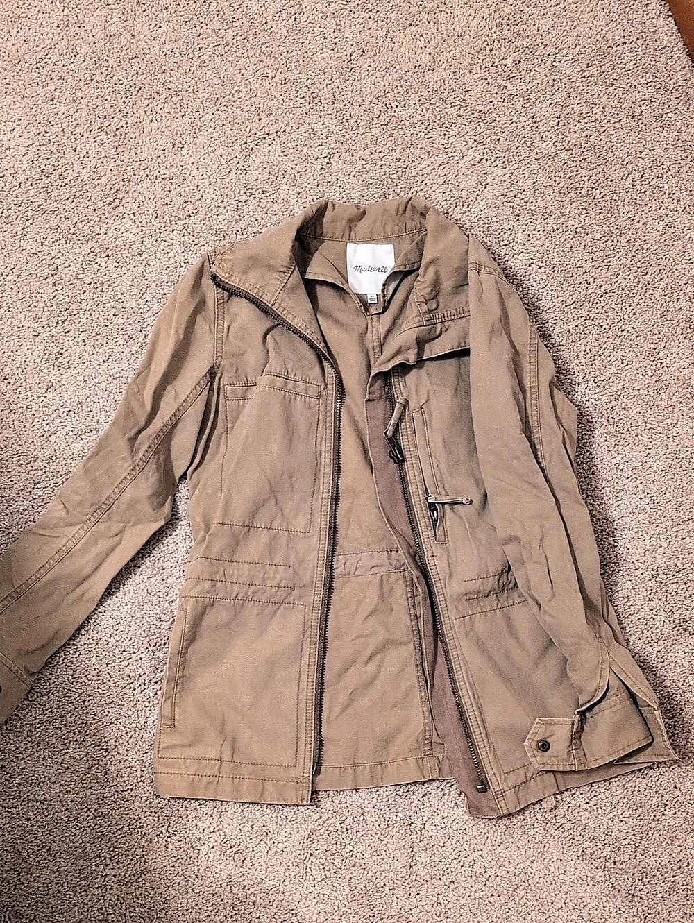 Madewell Utility Jacket in Brown Size XS
